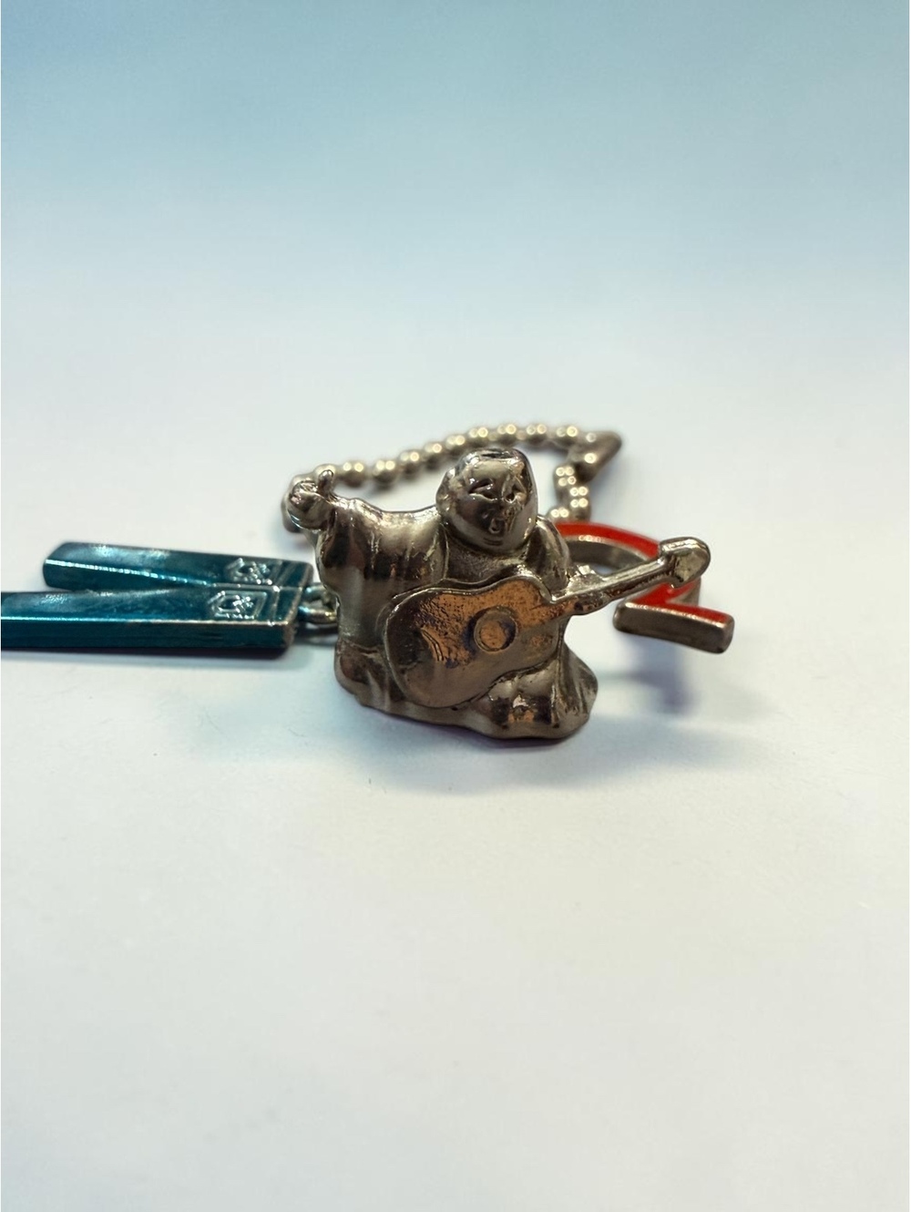 True Religion Vintage Y2K Purse Charm Bag Dangle Buddha Horseshoe Jeans